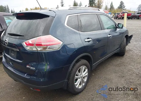 2016 Nissan Rogue Sv z USA, uszkodzony, nr VIN 5N1AT2MV5GC784192